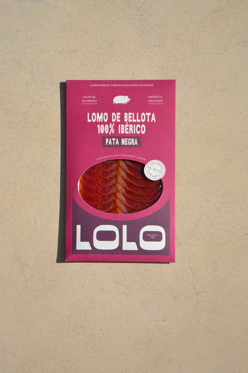 Lomo de Bellota Pata Negra (100% Ibérico) - Loncheado 80g
