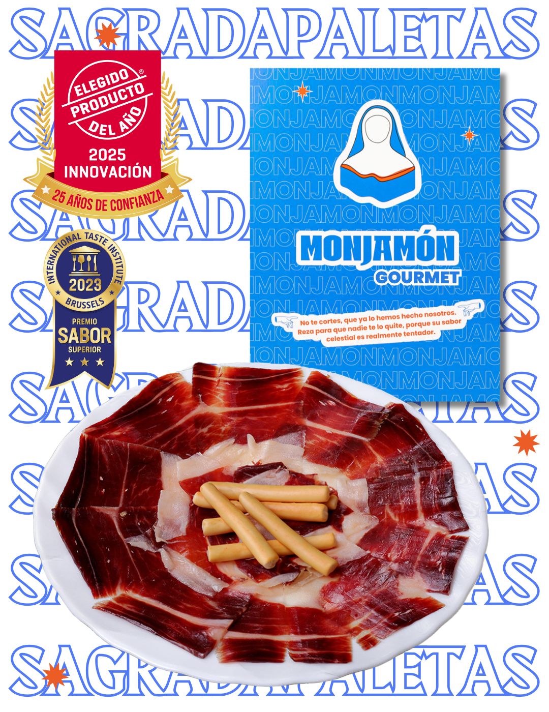 Sagrada Paleta de Bellota 100% Ibérica +30 Meses. Producto del año 2025